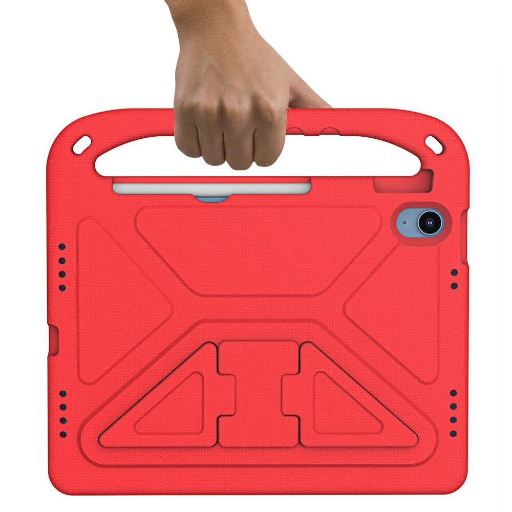 Skal EVA med Handtag Apple iPad 10.9 10th Gen (2022) Röd