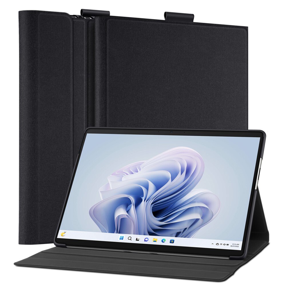 Domo Tri-fold Case Microsoft Surface Pro 9 - Black