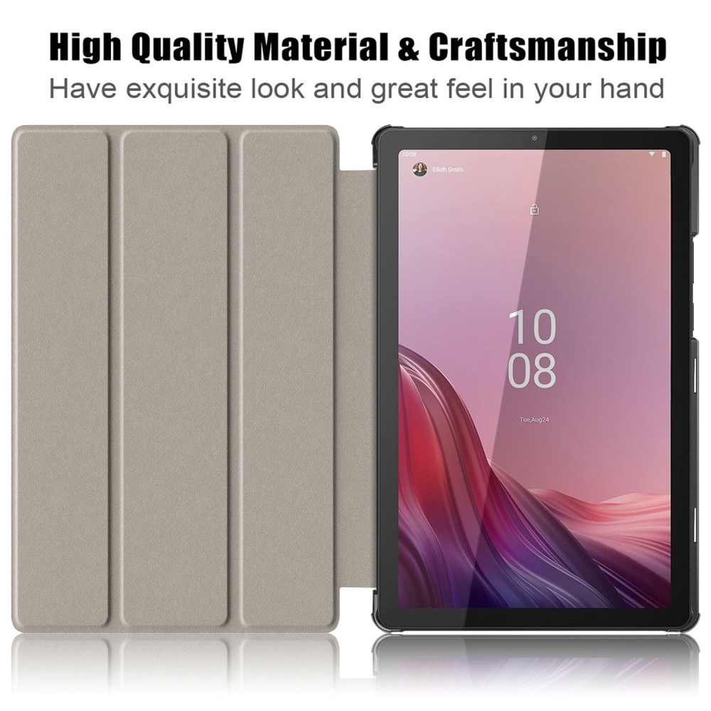 Lenovo Tab M9 Fodral Tri-fold svart