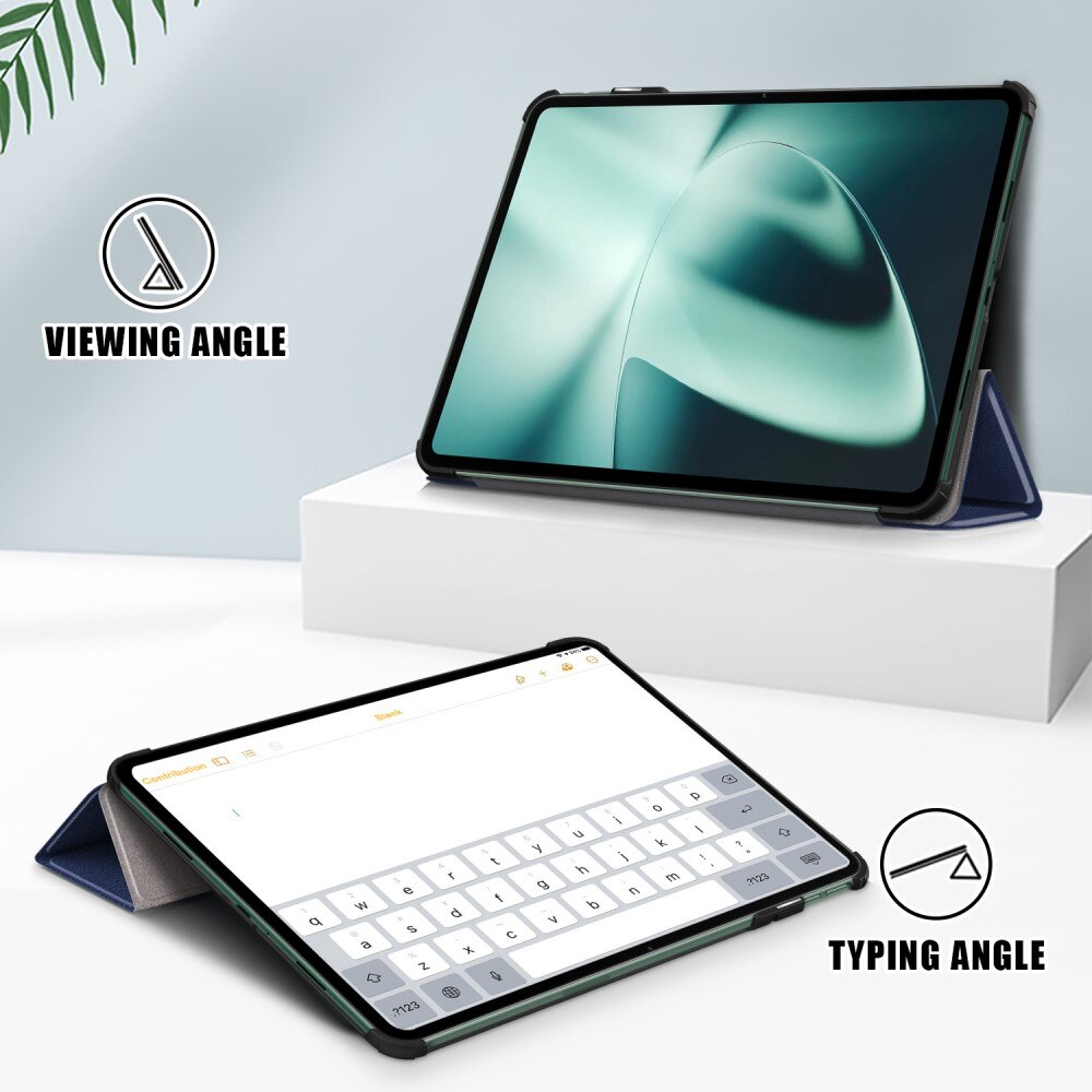 Fodral Tri-fold  OnePlus Pad Blå