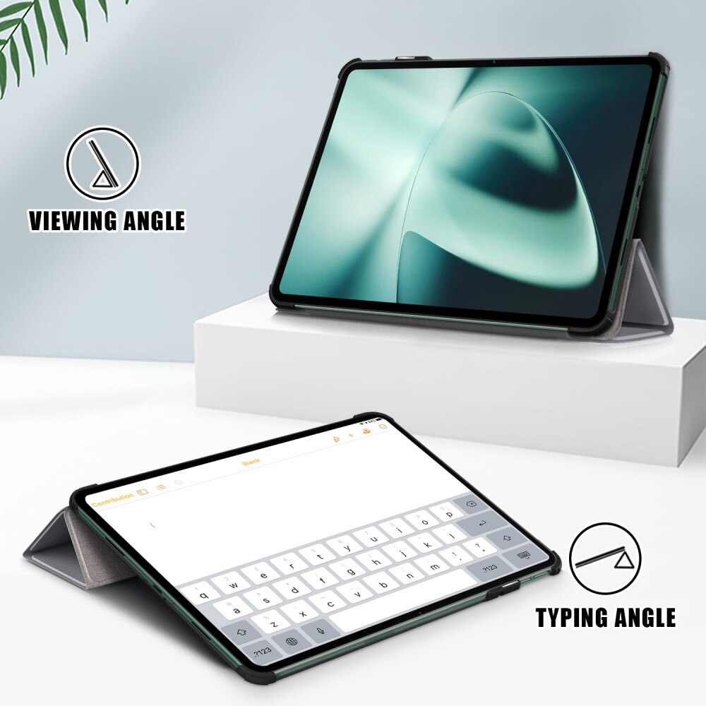 Fodral Tri-fold  OnePlus Pad Grå
