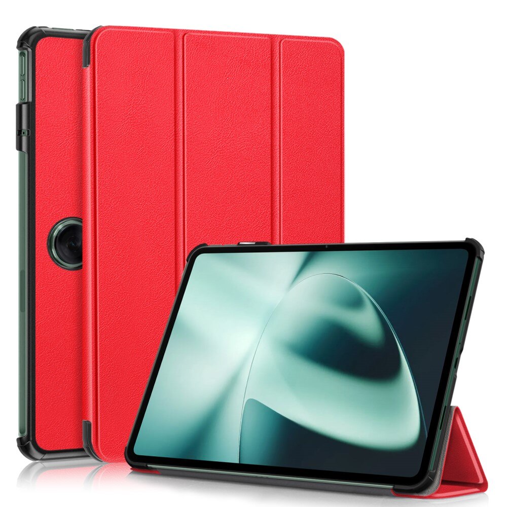 OnePlus Pad Fodral Tri-fold röd