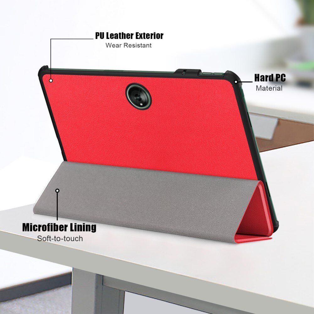 Fodral Tri-fold  OnePlus Pad Röd