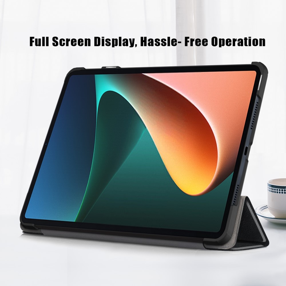 Xiaomi Pad 6 Fodral Tri-fold svart