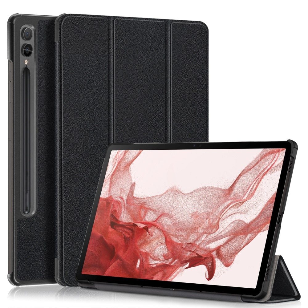 Samsung Galaxy Tab S9 Plus Fodral Tri-fold svart
