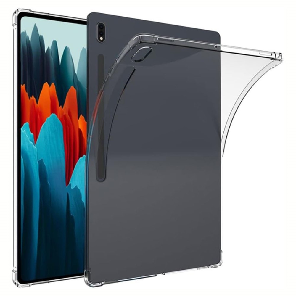 Stöttåligt Skal TPU Samsung Galaxy Tab S7 Plus transparent