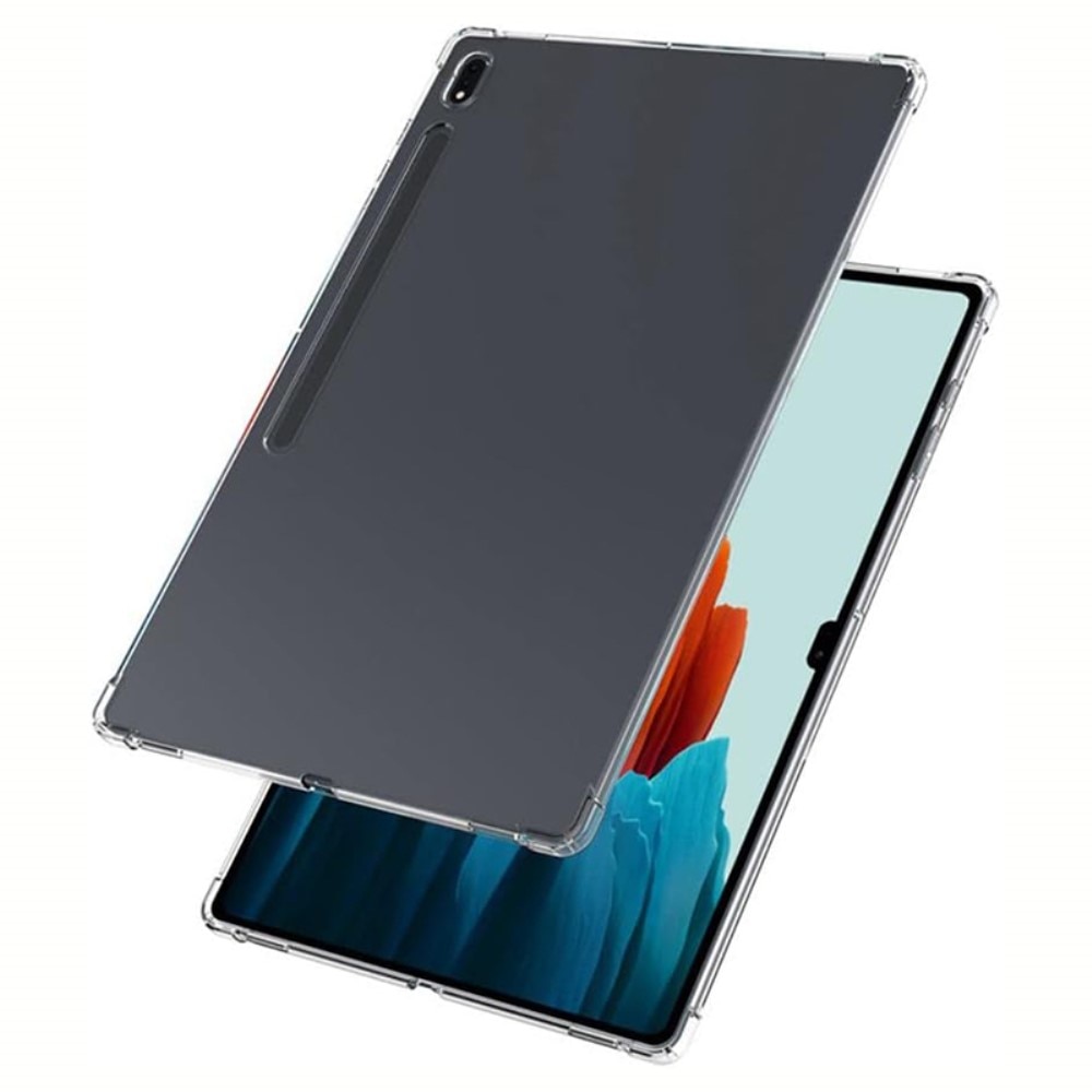 Stöttåligt Skal TPU Samsung Galaxy Tab S8 Plus transparent