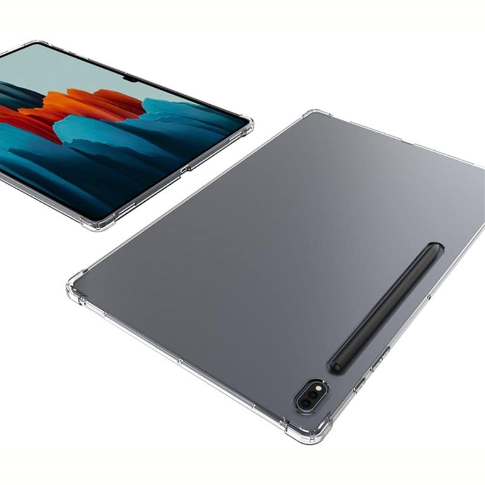 Stöttåligt Skal TPU Samsung Galaxy Tab S7 FE transparent