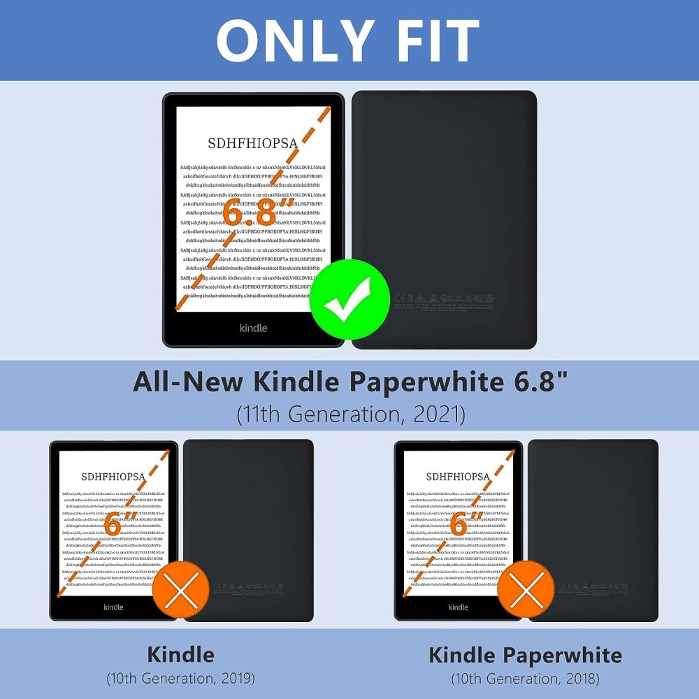 Skal Amazon Kindle Paperwhite 5 11th Gen (2021) transparent