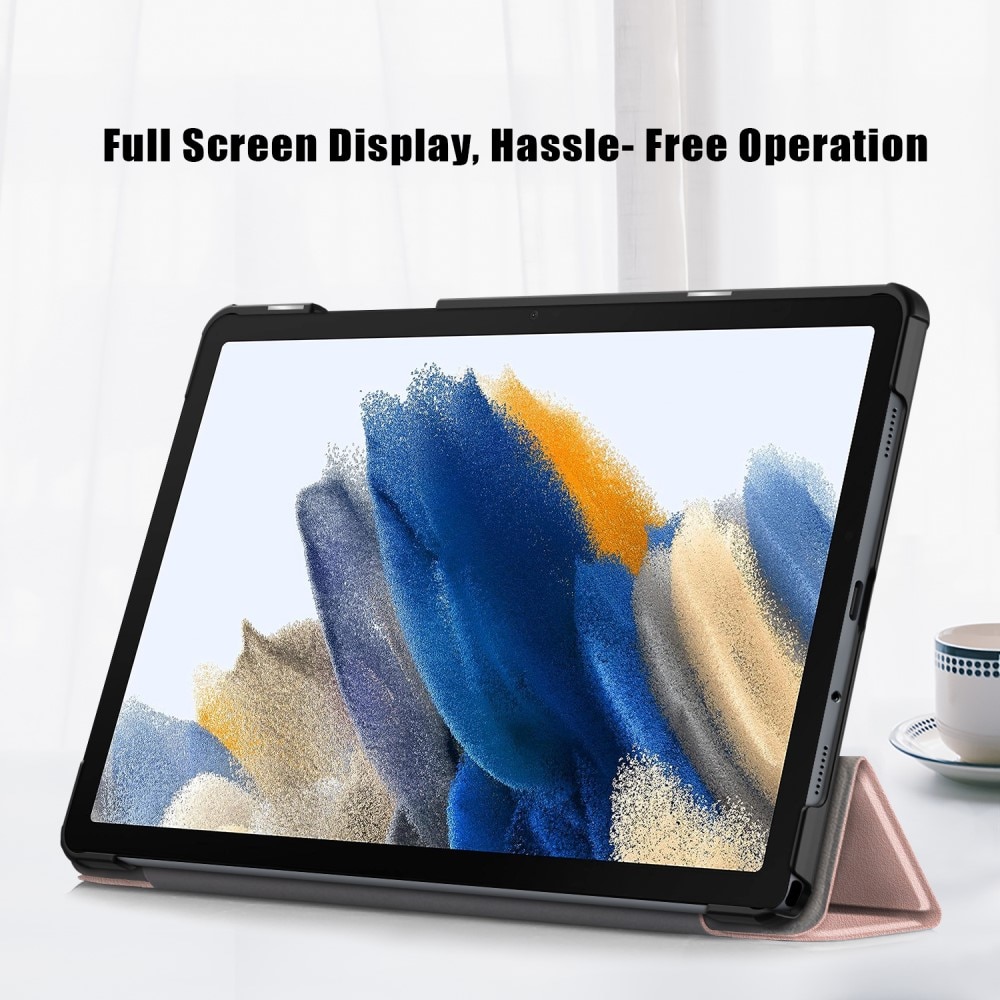 Samsung Galaxy Tab A9 Plus Fodral Tri-fold roséguld