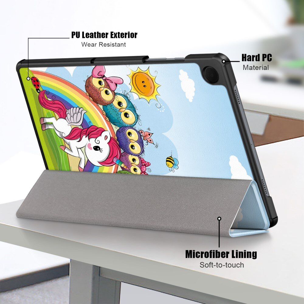 Fodral Tri-fold Samsung Galaxy Tab A9 Plus Flerfärgad/mönster