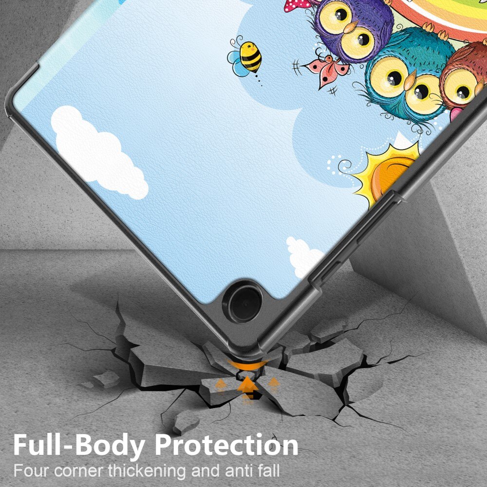 Fodral Tri-fold Samsung Galaxy Tab A9 Plus Flerfärgad/mönster