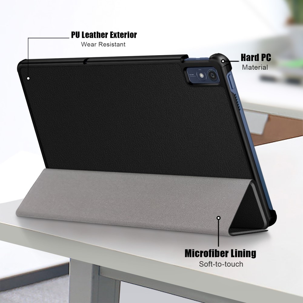 Lenovo Tab M10 5G Fodral Tri-fold svart