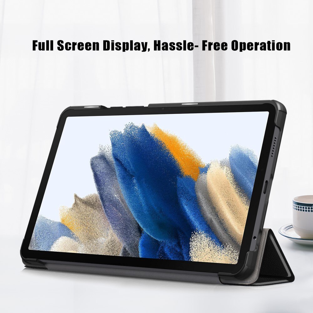 Samsung Galaxy Tab A9 Fodral Tri-fold svart