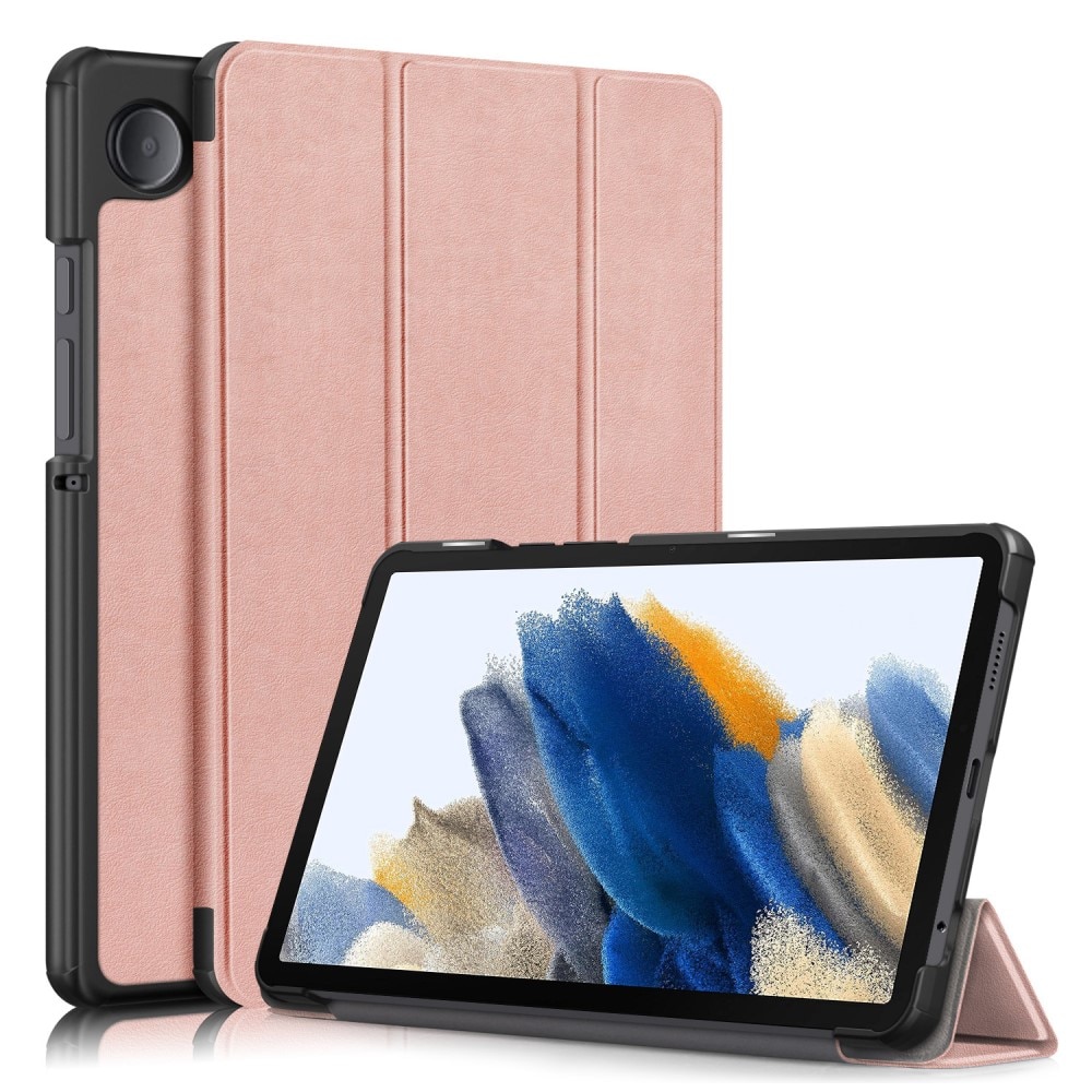 Samsung Galaxy Tab A9 Fodral Tri-fold roséguld