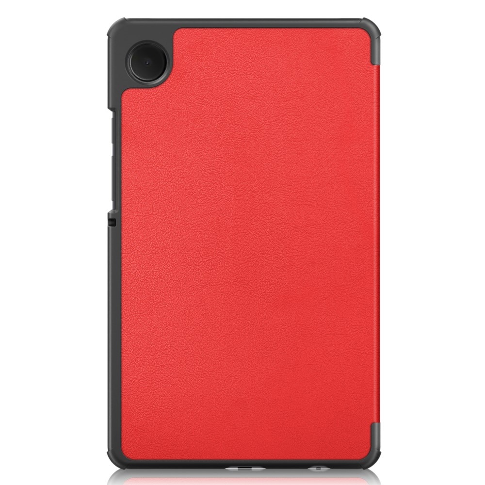 Samsung Galaxy Tab A9 Fodral Tri-fold röd