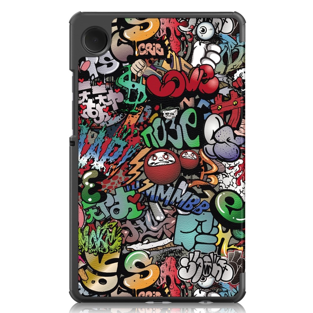 Samsung Galaxy Tab A9 Fodral Tri-fold - Graffiti