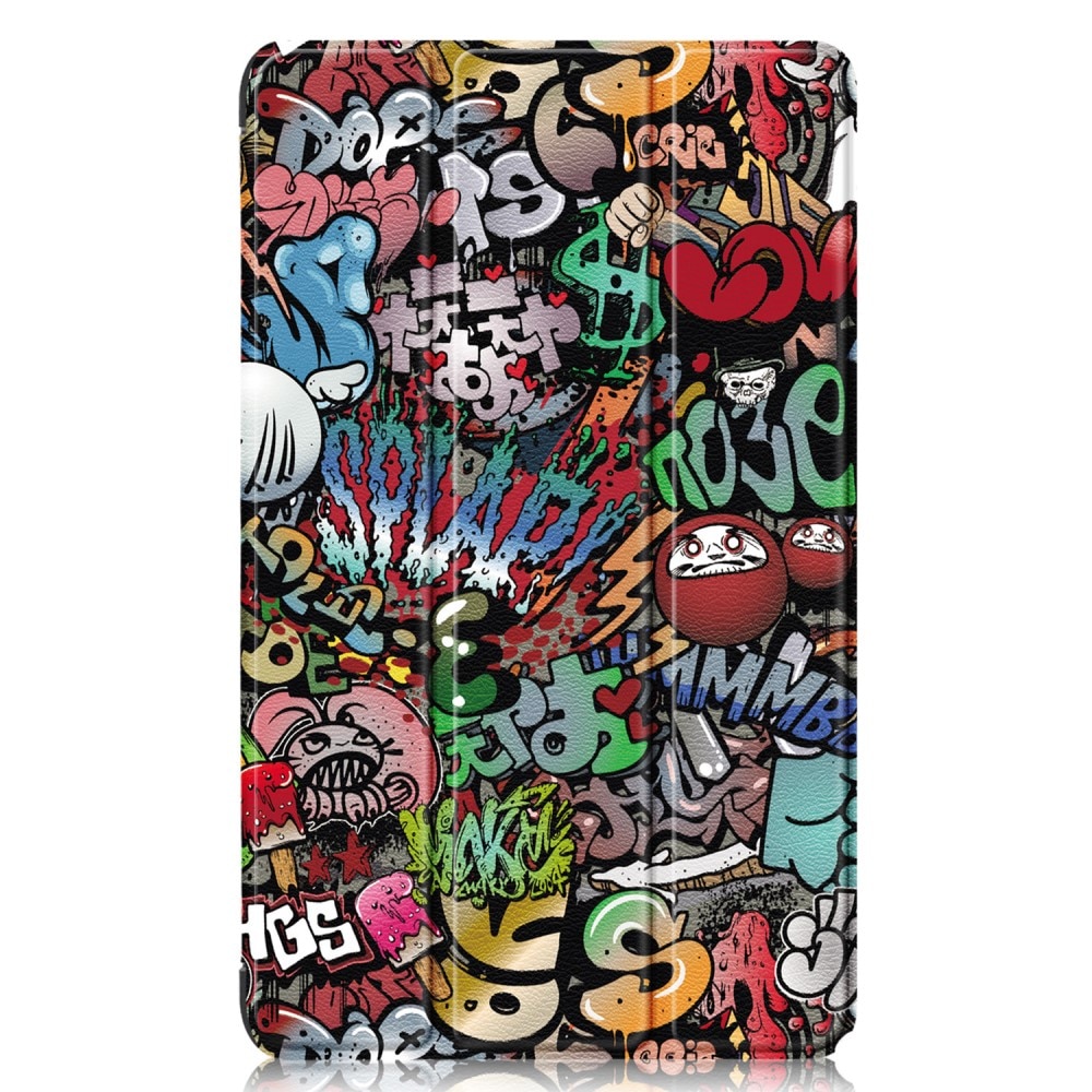 Samsung Galaxy Tab A9 Fodral Tri-fold - Graffiti