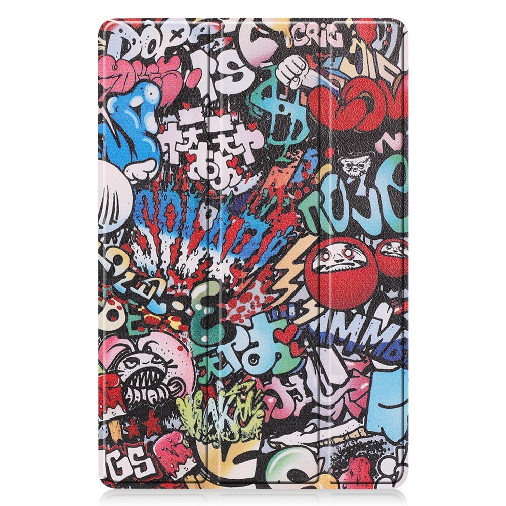 Fodral Tri-fold Samsung Galaxy Tab S9 FE - Graffiti