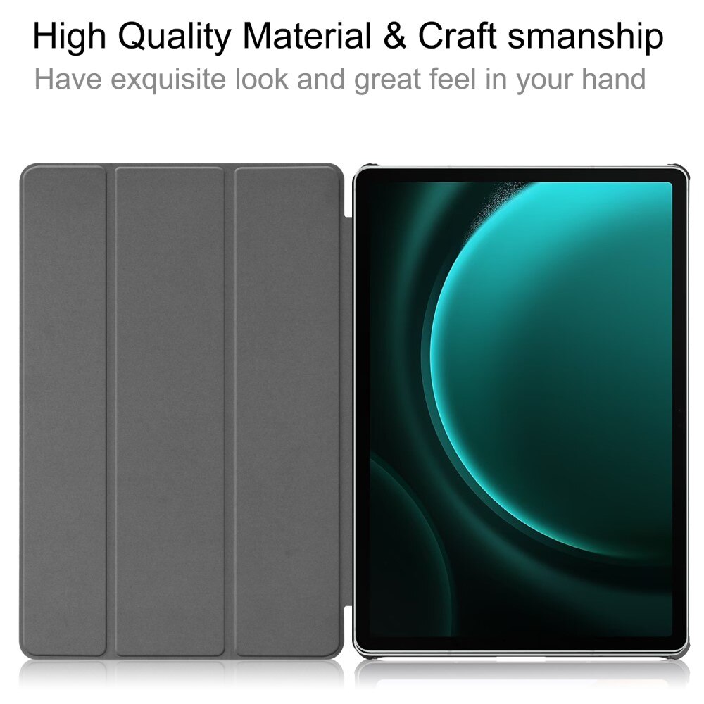 Fodral Tri-fold Samsung Galaxy Tab S9 FE Plus Flerfärgad/mönster