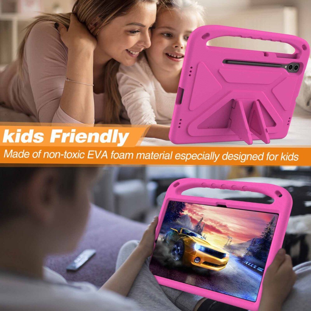 Skal EVA med Handtag Samsung Galaxy Tab S9 FE Plus Rosa