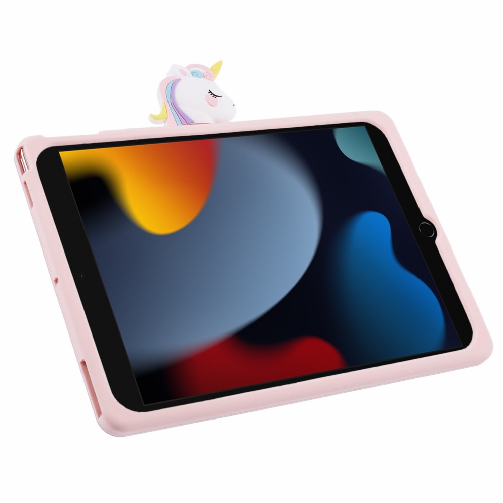 Skal Enhörning med ställ iPad 10.2 8th Gen (2020) rosa
