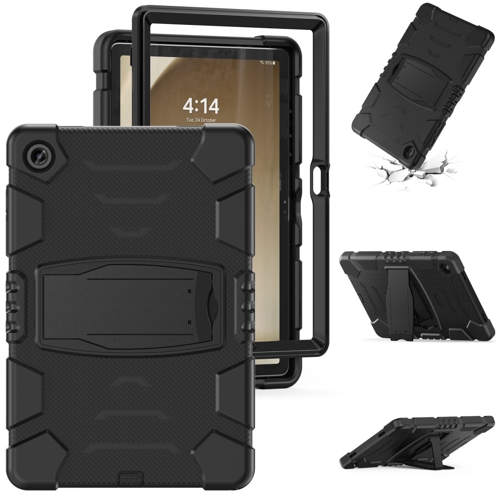 Stöttåligt Hybridskal Kickstand Samsung Galaxy Tab A9 Plus svart