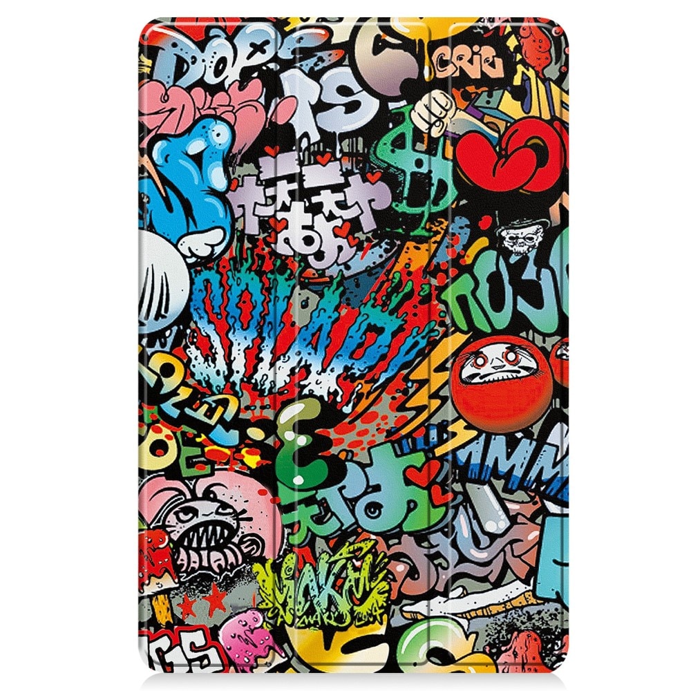 Lenovo Tab M11 Fodral Tri-fold - Graffiti