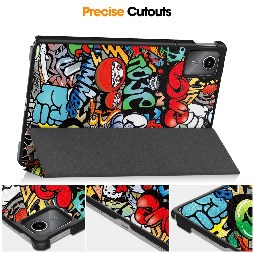 Lenovo Tab M11 Fodral Tri-fold - Graffiti