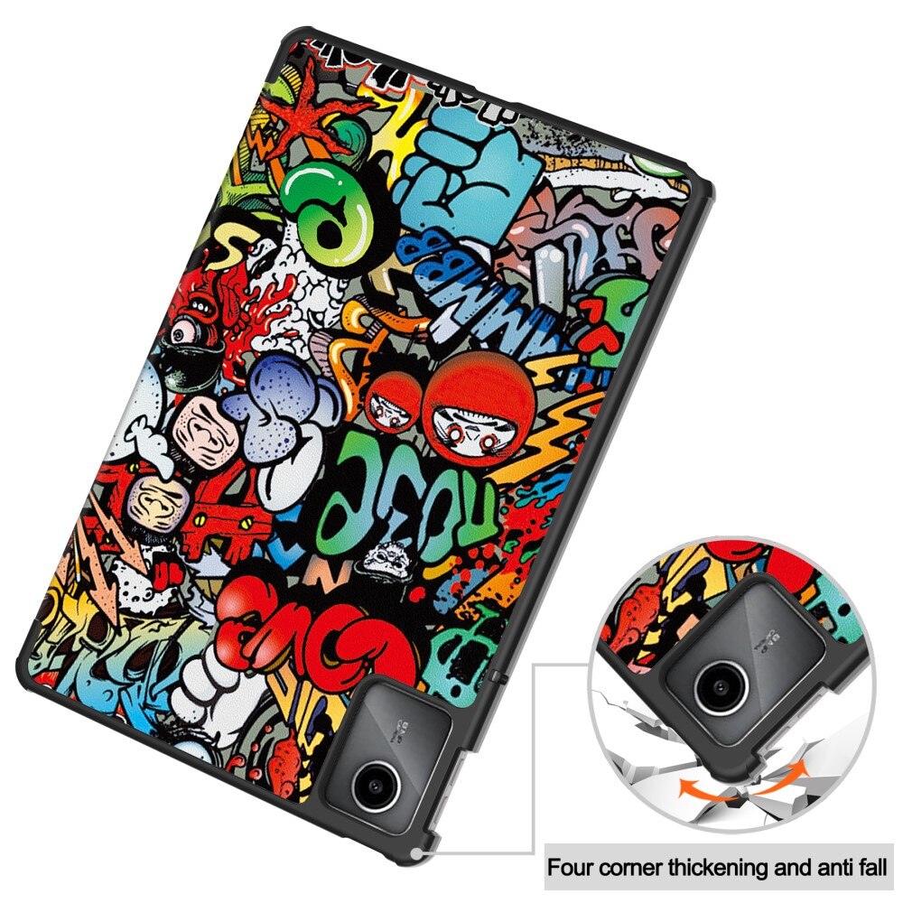 Lenovo Tab M11 Fodral Tri-fold - Graffiti