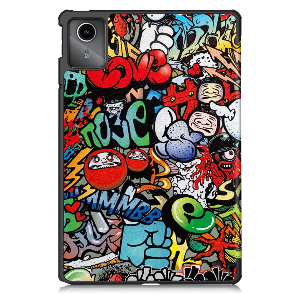 Lenovo Tab M11 Fodral Tri-fold - Graffiti