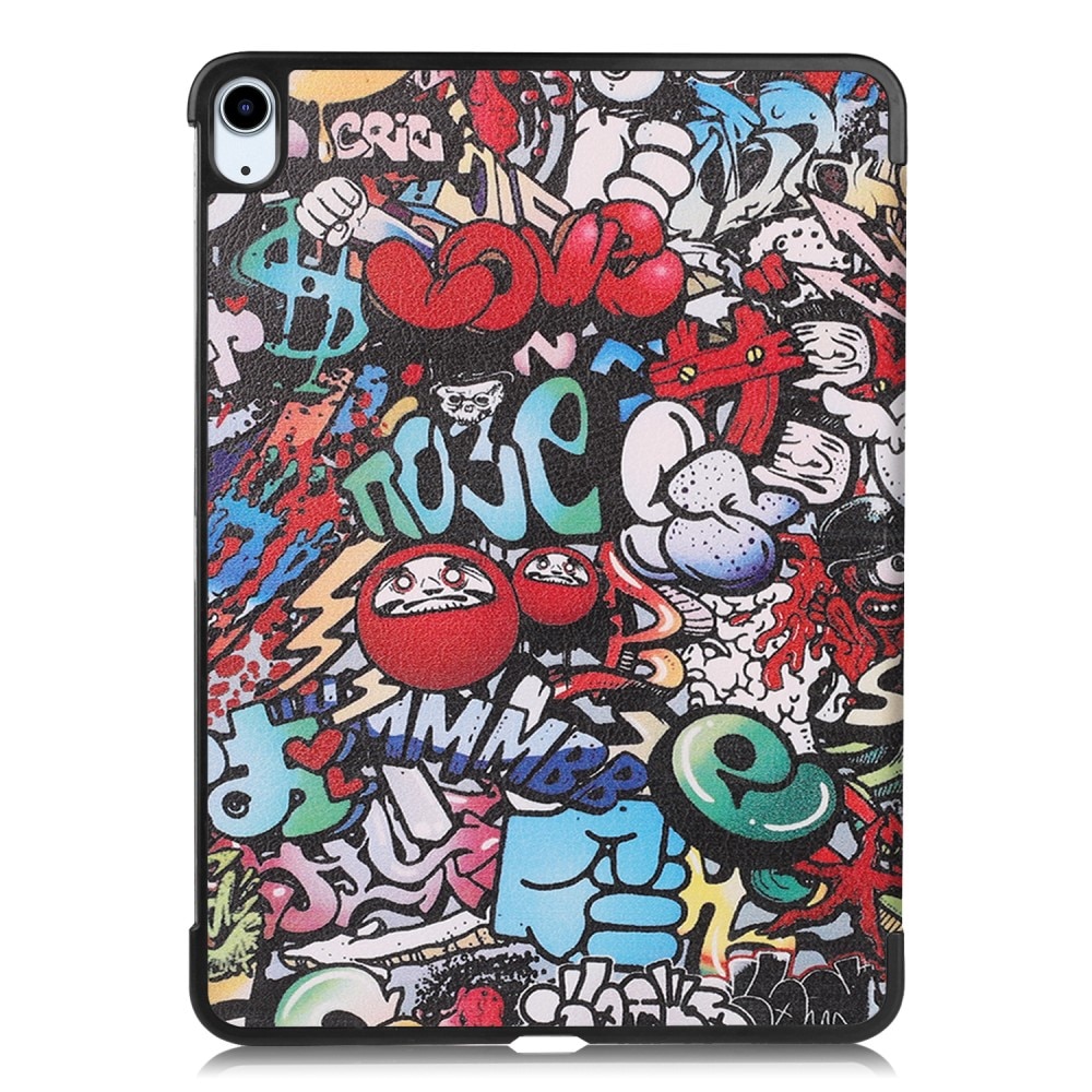 iPad Air 11 6th Gen (2024) Fodral Tri-fold - Graffiti