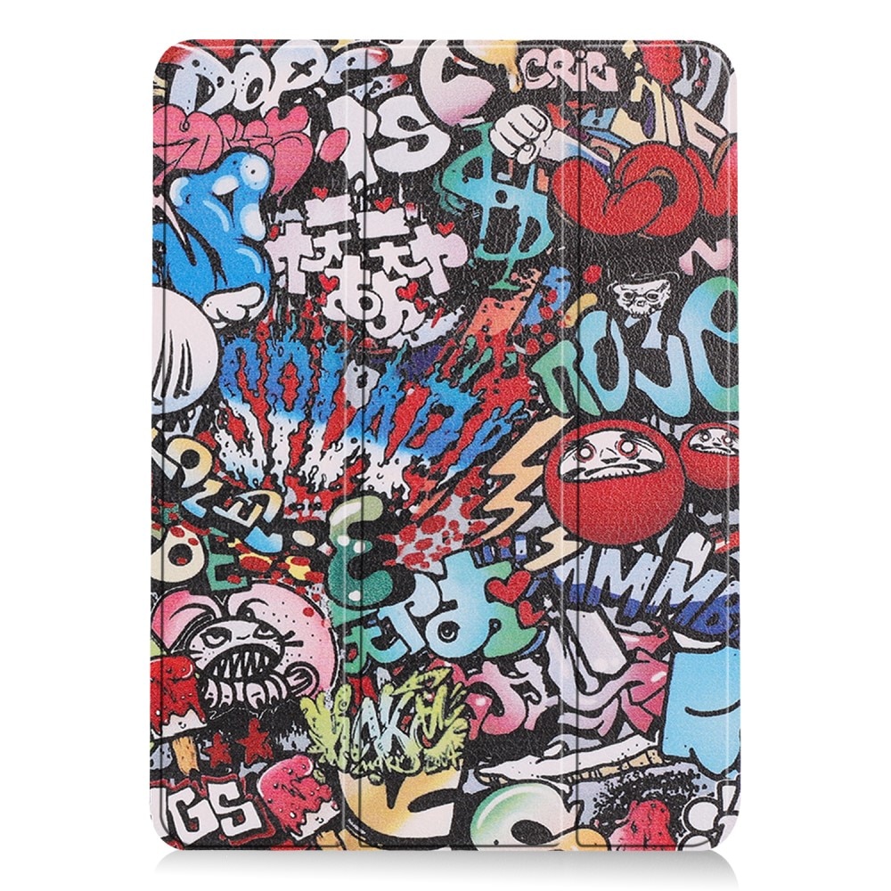 iPad Air 11 6th Gen (2024) Fodral Tri-fold - Graffiti