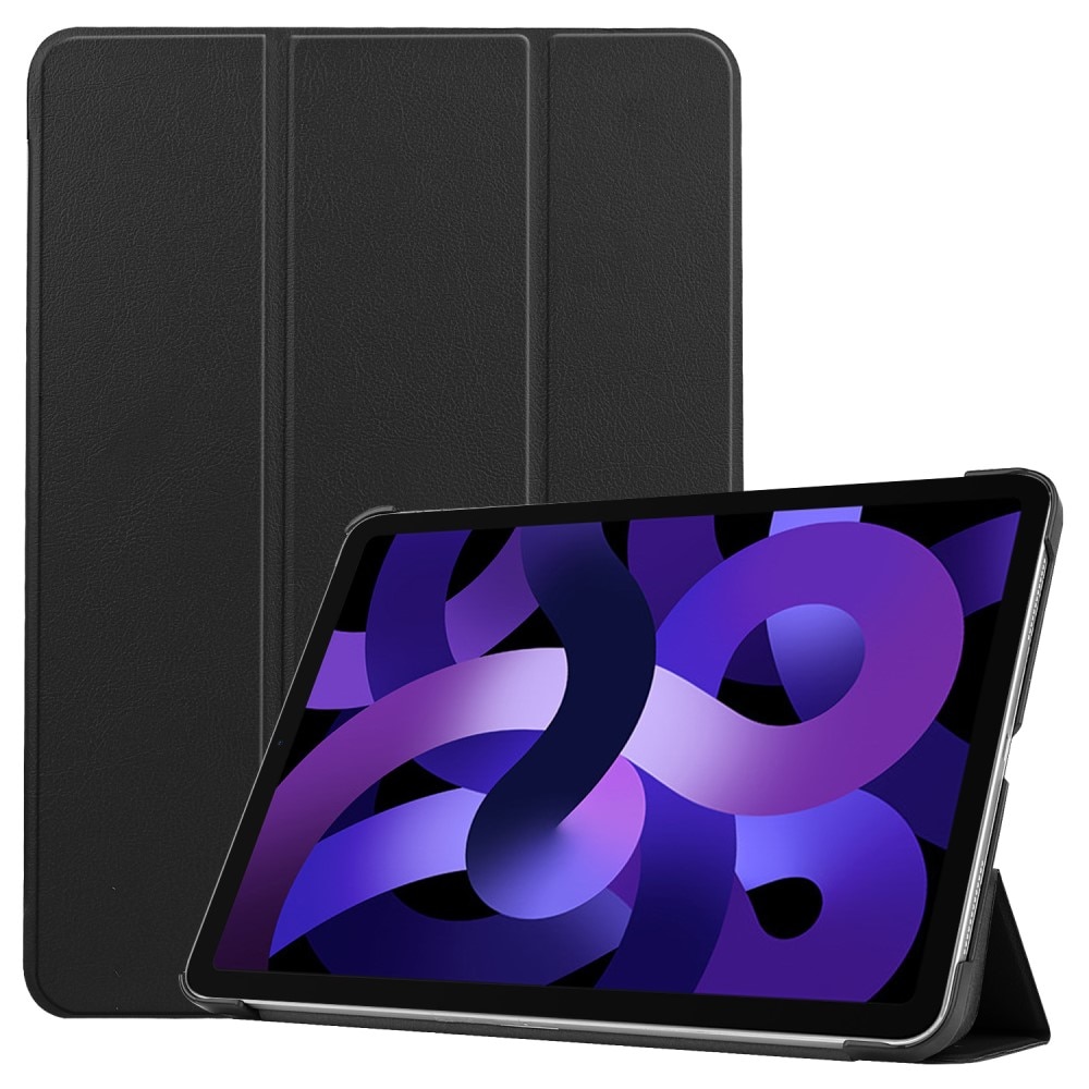 iPad Air 10.9 6th Gen (2024) Fodral Tri-fold svart