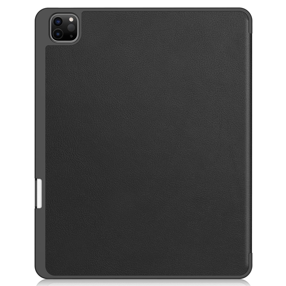 iPad Air 13 (2024) Fodral Tri-fold med Pencil-hållare svart