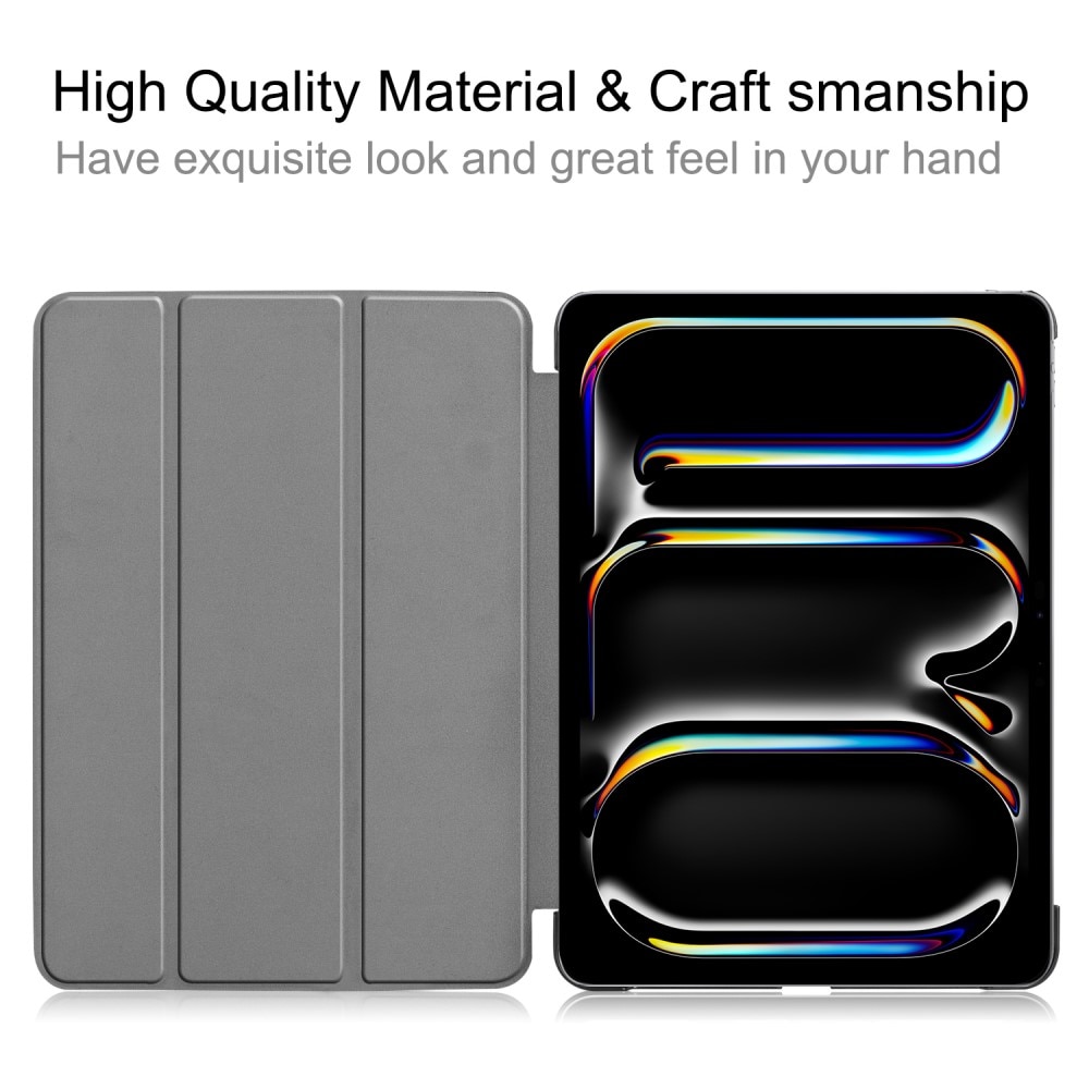 Fodral Tri-fold Apple iPad Pro 13 7th Gen (2024) Svart