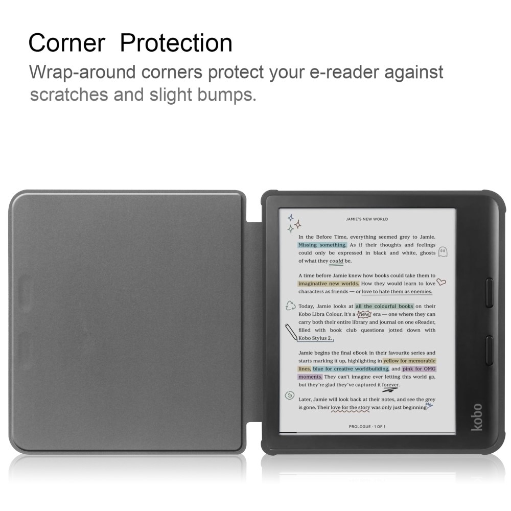 Fodral Kobo Libra Colour svart