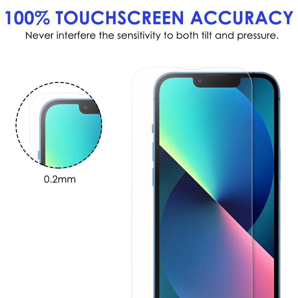 Härdat Glas Skärmskydd & Linsskydd iPhone 14 Plus