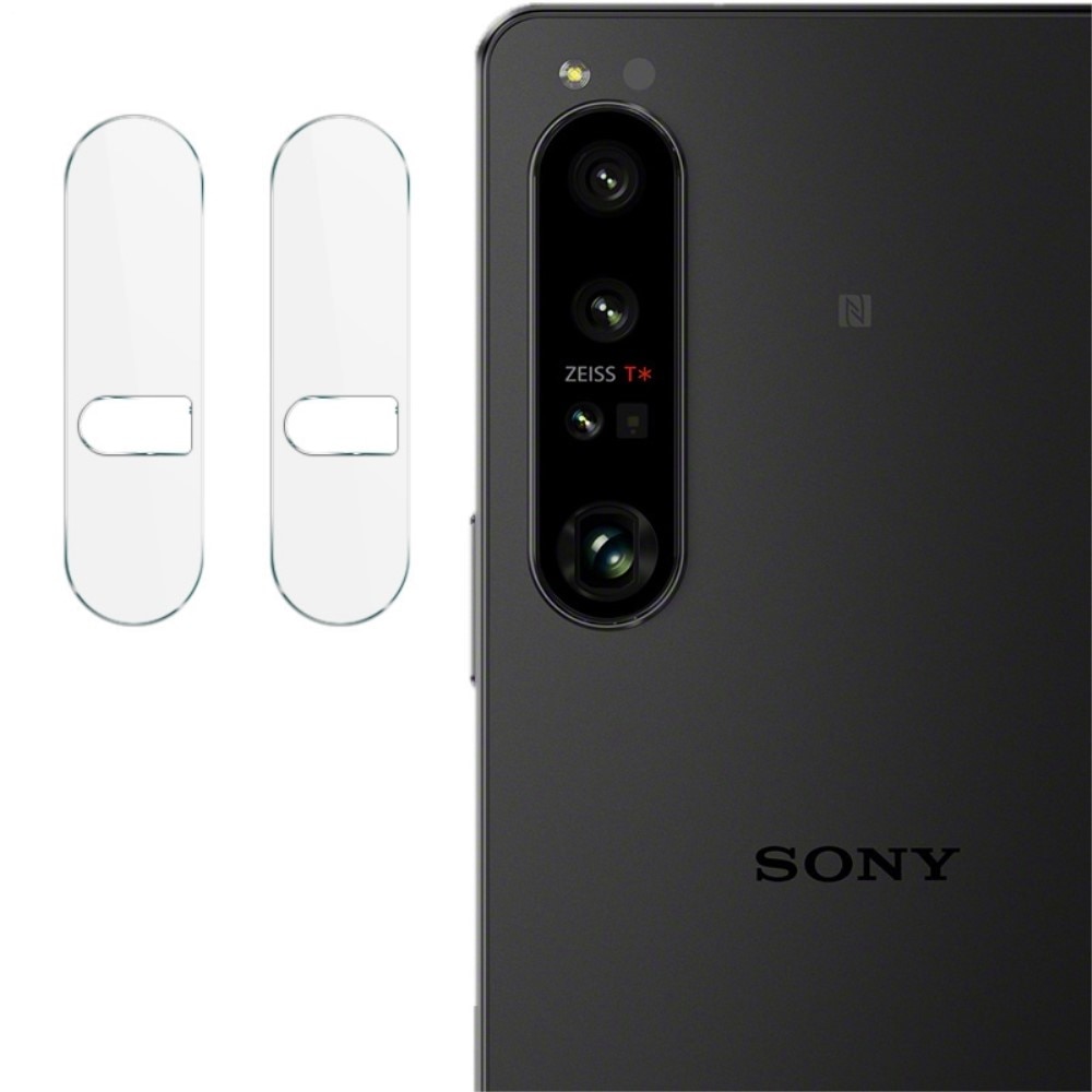 2-pack Härdat Glas Linsskydd Sony Xperia 1 IV