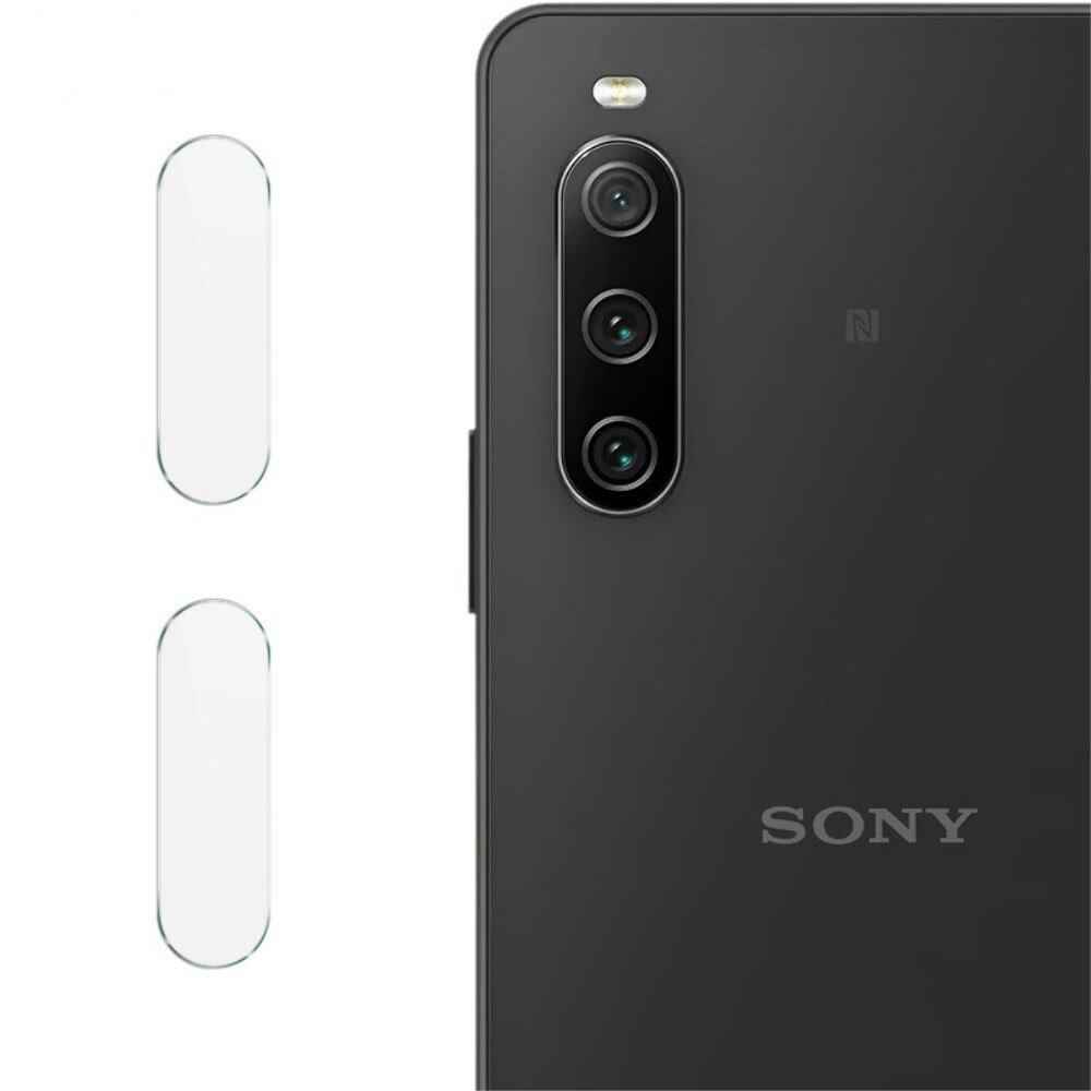 2-pack Härdat Glas Linsskydd Sony Xperia 10 IV