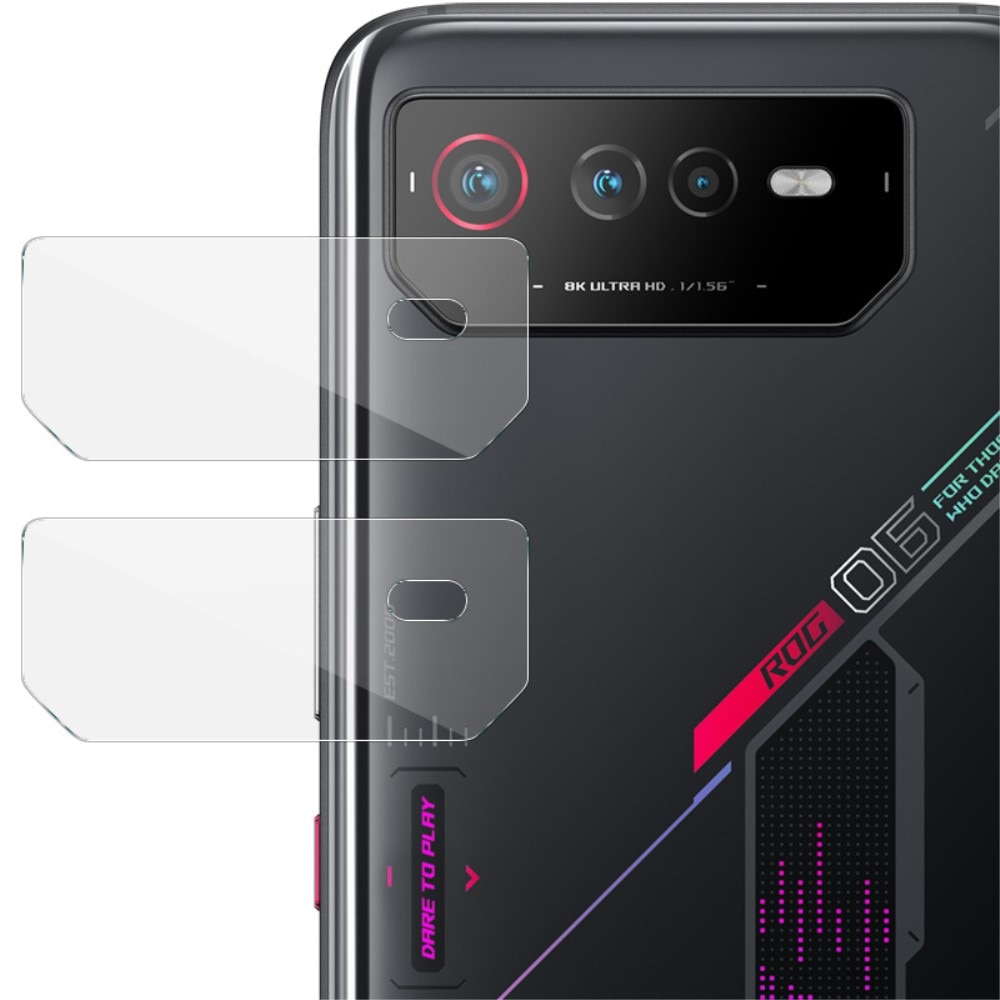 2-pack Härdat Glas Linsskydd Asus ROG Phone 6/6 Pro