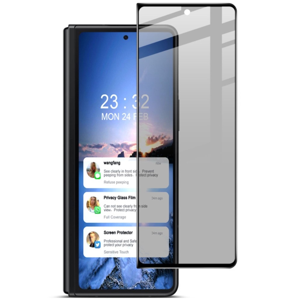 Heltäckande Privacy Skärmskydd Samsung Galaxy Z Fold 4