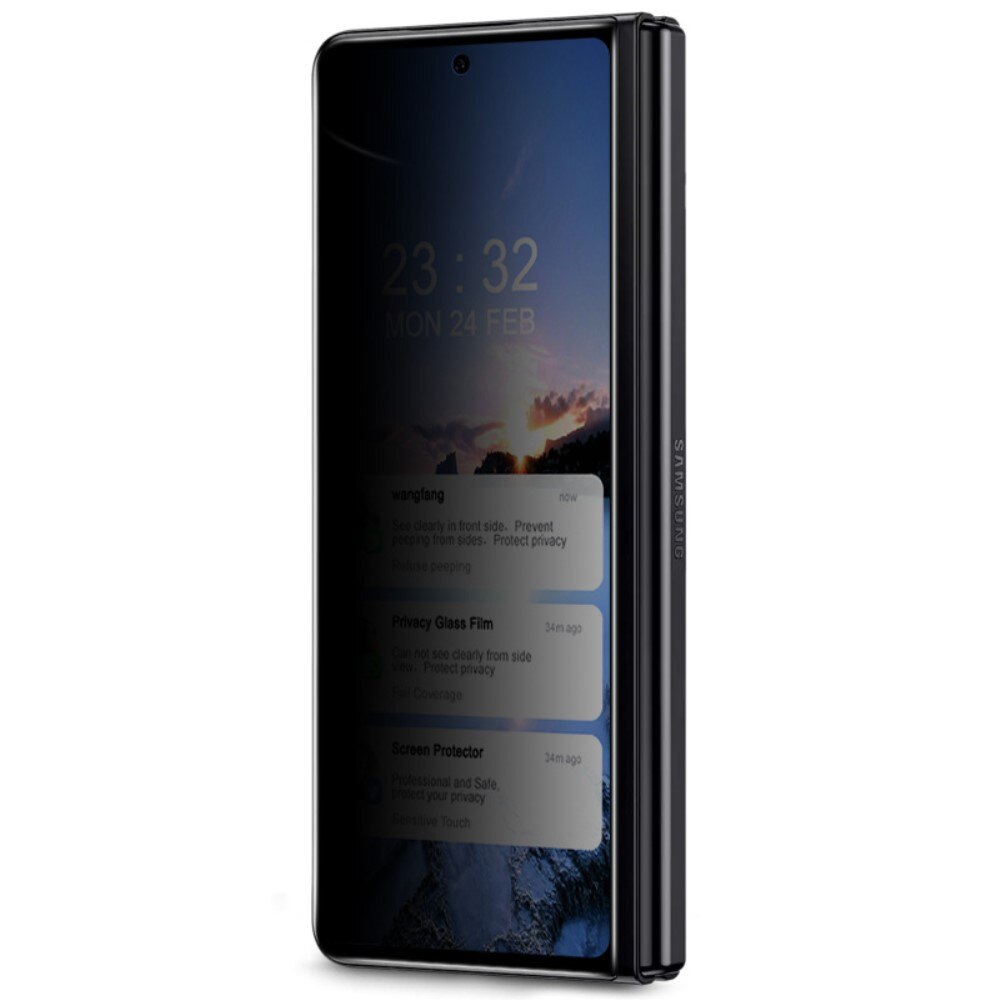 Heltäckande Privacy Skärmskydd Samsung Galaxy Z Fold 4