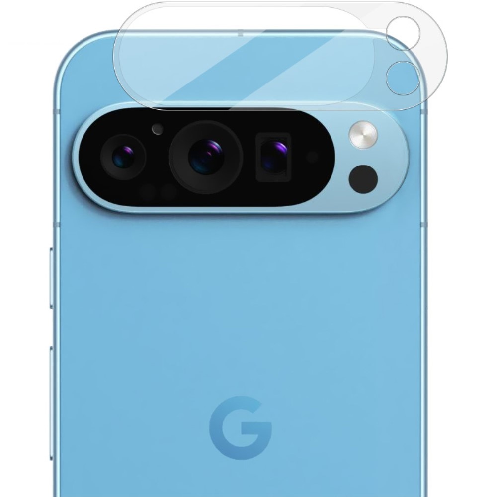 2-pack Härdat Glas Kameraskydd Google Pixel 9 Pro XL transparent