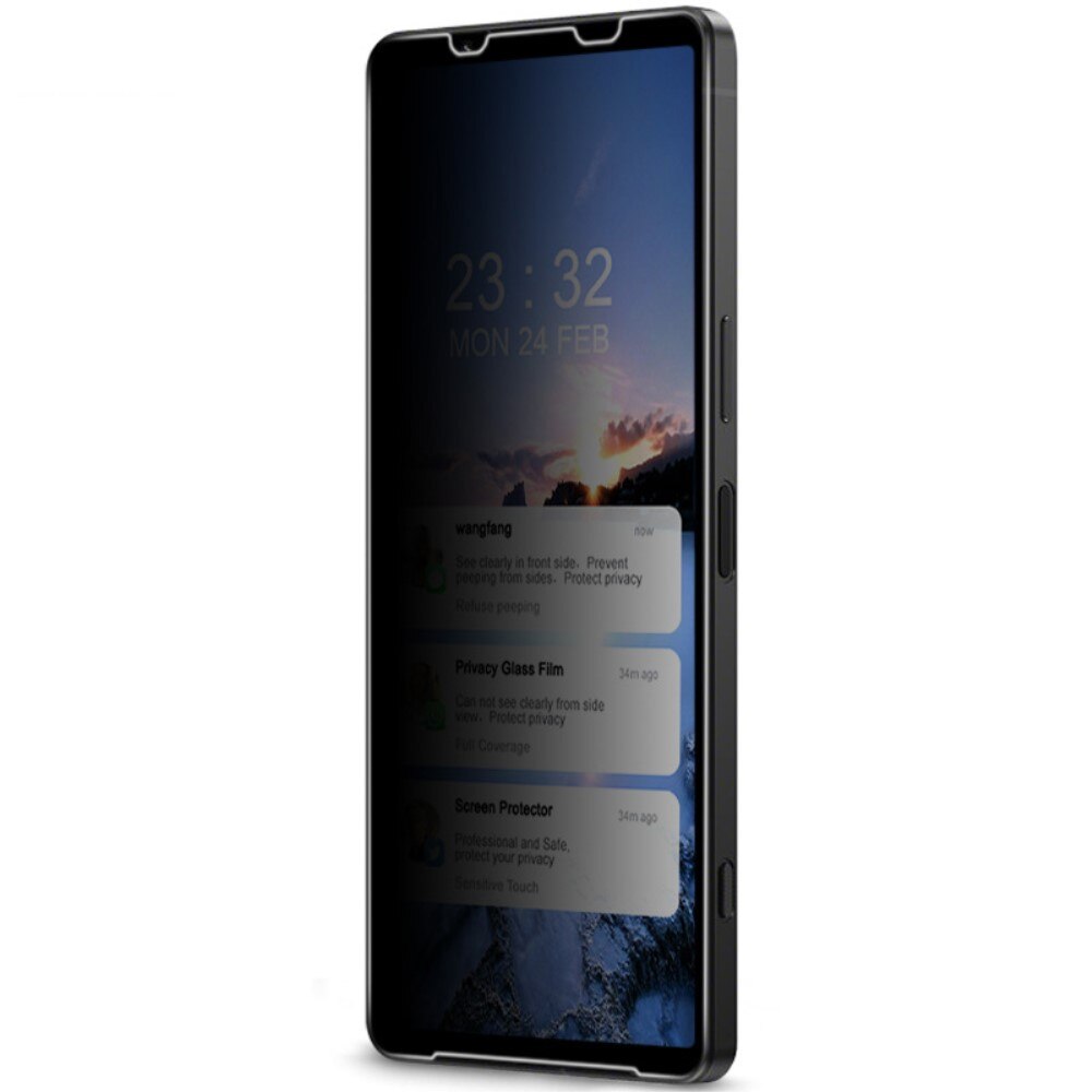 Heltäckande Privacy Skärmskydd Sony Xperia 1 IV