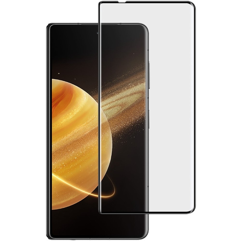 Heltäckande Härdat Glas Skärmskydd Honor Magic V3 svart