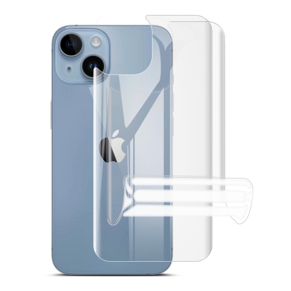 2-Pack Hydrogel Film Baksida iPhone 14 Plus