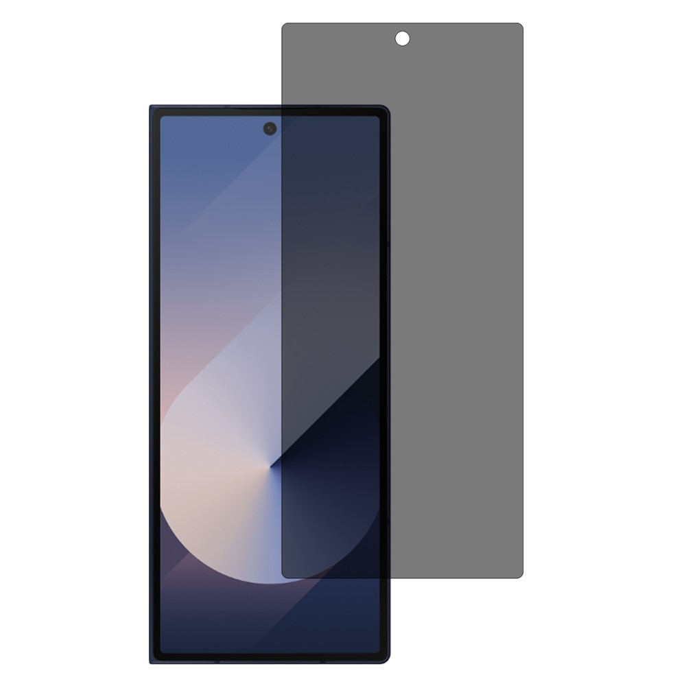 Privacy Härdat Glas Ytterskärmskydd Samsung Galaxy Z Fold 7