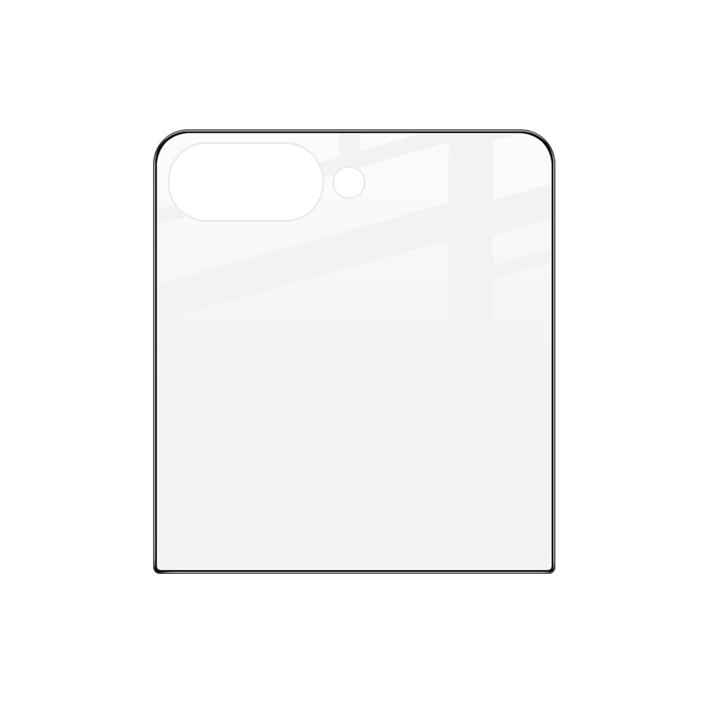 Heltäckande Härdat Glas Skärmskydd Samsung Galaxy Z Flip 7 svart