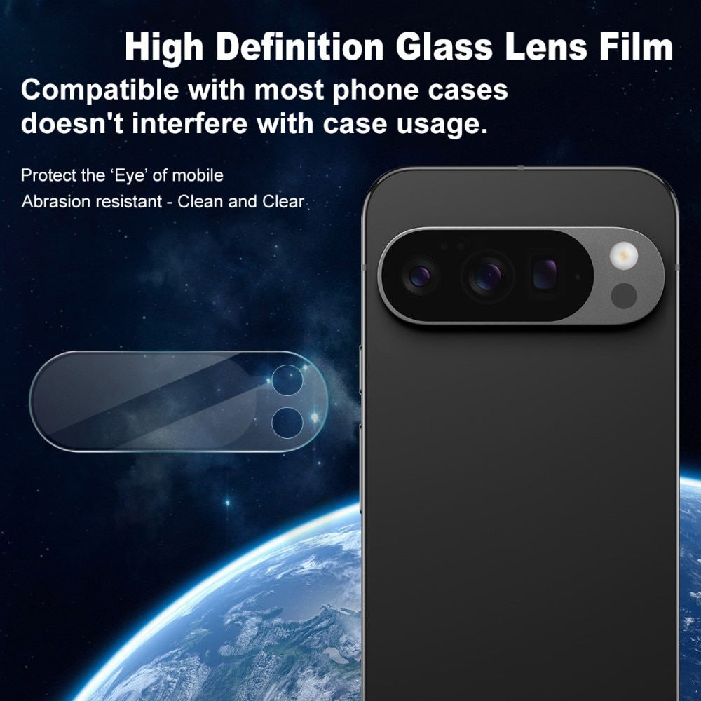 Härdat Glas Kameraskydd Google Pixel 10 Pro transparent